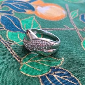 Sterling Silver Band Ring Size 7 Marked 925